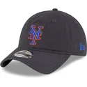 gorra-curva-gris-ajustable-9twenty-core-classic-de-new-york-mets-mlb-de-new-era