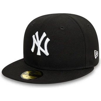 Svart justerbar platt keps för barn 59FIFTY My First från New York Yankees MLB av New Era