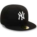 gorra-plana-negra-ajustada-para-nino-59fifty-my-first-de-new-york-yankees-mlb-de-new-era