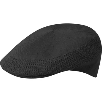 Svart basker med gyllene logotyp Tropic 504 Ventair Black/Gold från Kangol