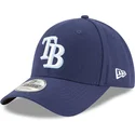 marinbla-bojd-keps-justerbar-9forty-the-league-fran-tampa-bay-rays-mlb-av-new-era