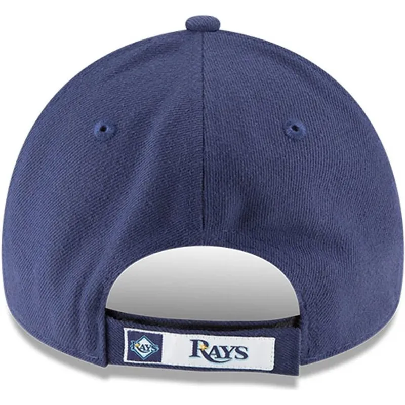 marinbla-bojd-keps-justerbar-9forty-the-league-fran-tampa-bay-rays-mlb-av-new-era