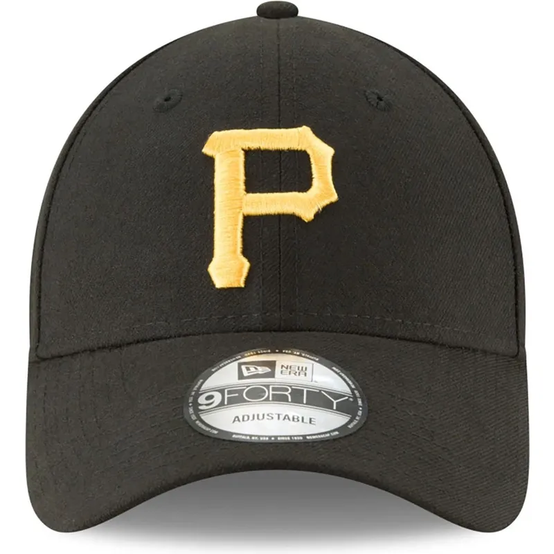 svart-justerbar-kurvad-keps-9forty-the-league-fran-pittsburgh-pirates-mlb-av-new-era
