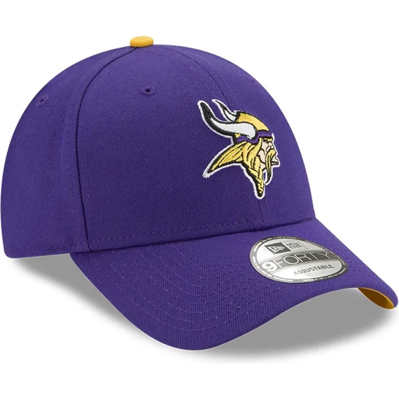 bojd-violett-justerbar-keps-9forty-the-league-fran-minnesota-vikings-nfl-av-new-era