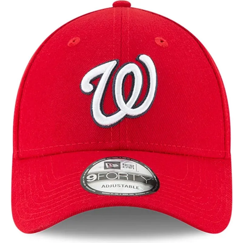 rod-justerbar-kurvad-keps-9forty-the-league-washington-nationals-mlb-fran-new-era
