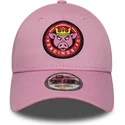 gorra-curva-rosa-ajustable-9forty-core-de-porcinos-fc-kings-league-de-new-era