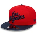 rod-och-marinbla-platt-snapback-keps-9fifty-statement-fran-los-angeles-clippers-nba-av-new-era