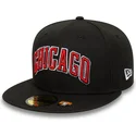 gorra-plana-negra-ajustada-59fifty-statement-de-chicago-bulls-nba-de-new-era