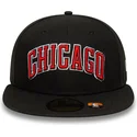 gorra-plana-negra-ajustada-59fifty-statement-de-chicago-bulls-nba-de-new-era