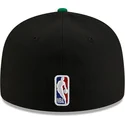 gorra-plana-negra-y-verde-ajustada-59fifty-statement-de-boston-celtics-nba-de-new-era