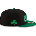 gorra-plana-negra-y-verde-ajustada-59fifty-statement-de-boston-celtics-nba-de-new-era