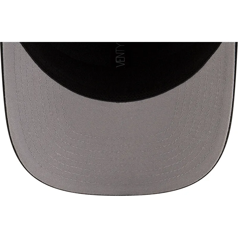 svart-bojd-keps-snapback-9seventy-statement-stretch-snap-fran-chicago-bulls-nba-av-new-era