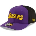 los-angeles-lakers-nba-9seventy-statement-stretch-snap-violett-och-svart-bojd-snapback-keps-fran-new-era