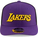 los-angeles-lakers-nba-9seventy-statement-stretch-snap-violett-och-svart-bojd-snapback-keps-fran-new-era