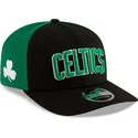 svart-och-gron-bojd-keps-snapback-9seventy-statement-stretch-snap-av-boston-celtics-nba-fran-new-era