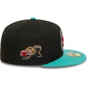 svart-och-gron-fitted-platt-keps-59fifty-classic-fran-memphis-grizzlies-nba-av-new-era