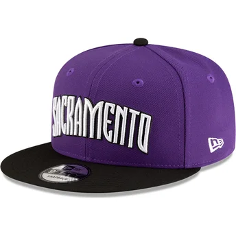 Violetta och svarta snapback 9FIFTY Classic från Sacramento Kings NBA av New Era