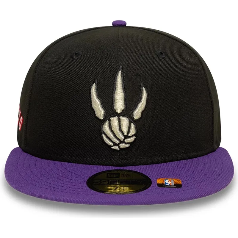 svart-och-lila-fitted-59fifty-classic-platt-keps-fran-toronto-raptors-nba-av-new-era