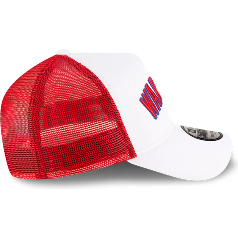 vit-och-rod-trucker-keps-a-frame-classic-fran-golden-state-warriors-nba-av-new-era