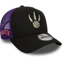 svart-och-lila-trucker-keps-a-frame-classic-fran-toronto-raptors-nba-av-new-era