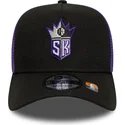 svart-och-lila-a-frame-classic-sacramento-kings-nba-truckerkeps-fran-new-era