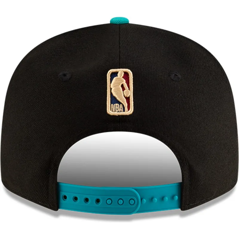 svart-och-gron-platt-snapback-keps-9fifty-classic-fran-memphis-grizzlies-nba-av-new-era