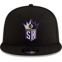 svart-platt-snapback-keps-9fifty-classic-sacramento-kings-nba-fran-new-era