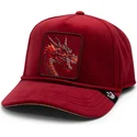 gorra-curva-roja-snapback-dragon-dragon-royalty-the-farm-de-goorin-bros