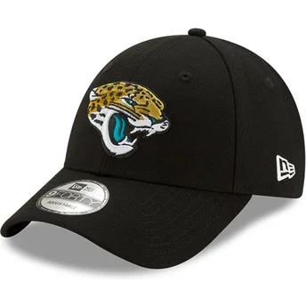 svart-justerbar-kurvad-keps-9forty-the-league-fran-jacksonville-jaguars-nfl-av-new-era