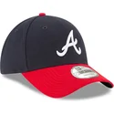 bojd-keps-marinbla-och-rod-justerbar-9forty-the-league-fran-atlanta-braves-mlb-av-new-era
