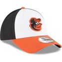 vit-svart-och-orange-bojd-justerbar-keps-9forty-the-league-fran-baltimore-orioles-mlb-av-new-era