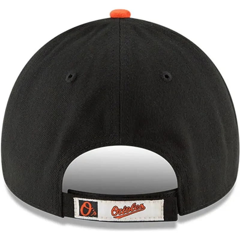 vit-svart-och-orange-bojd-justerbar-keps-9forty-the-league-fran-baltimore-orioles-mlb-av-new-era