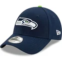 marinbla-bojd-justerbar-keps-9forty-the-league-fran-seattle-seahawks-nfl-av-new-era
