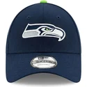 marinbla-bojd-justerbar-keps-9forty-the-league-fran-seattle-seahawks-nfl-av-new-era