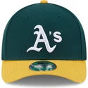 gron-och-gul-bojd-skarm-snapback-9forty-m-crown-player-replica-keps-av-oakland-athletics-mlb-fran-new-era