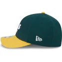 gron-och-gul-bojd-skarm-snapback-9forty-m-crown-player-replica-keps-av-oakland-athletics-mlb-fran-new-era