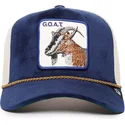 goorin-bros-bla-och-vit-truckerkeps-sapphire-goat-the-farm-jewel-tones