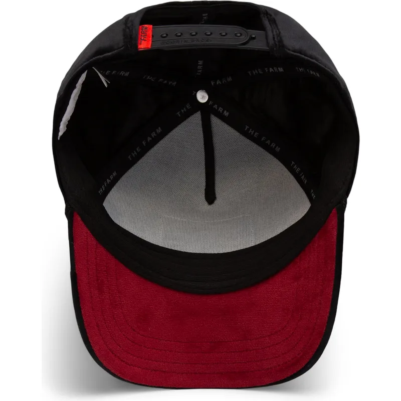 svart-kurvad-snapback-keps-panter-panther-royalty-the-farm-fran-goorin-bros