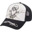 svart-och-vit-trucker-keps-death-before-fran-ed-hardy