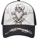 gorra-trucker-negra-y-blanca-death-before-de-ed-hardy