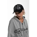 ed-hardy-svart-truckerkeps-duo-black-snake