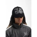 ed-hardy-svart-truckerkeps-duo-black-snake