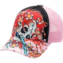 svart-och-rosa-truckerkeps-beautiful-ghost-fran-ed-hardy
