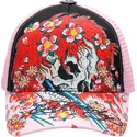 svart-och-rosa-truckerkeps-beautiful-ghost-av-ed-hardy