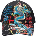 ed-hardy-justerbar-svart-bojd-keps-blue-dragon