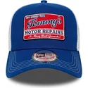 bla-och-vit-trucker-keps-9forty-a-frame-vintage-motor-repairs-fran-new-era