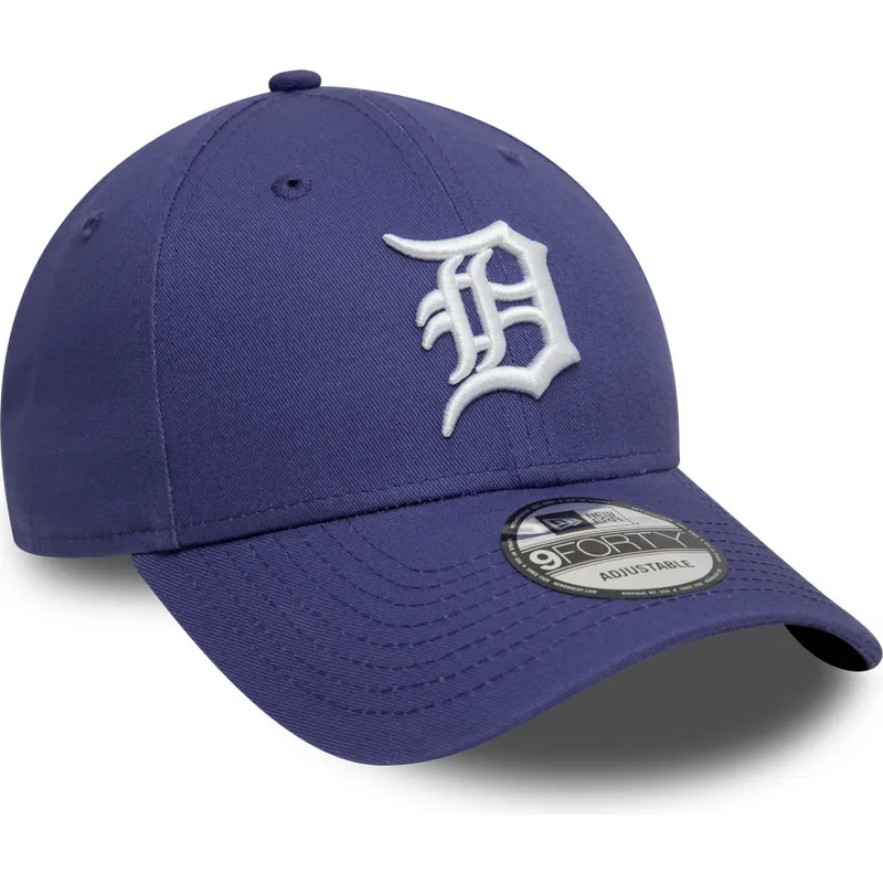 bojd-violett-justerbar-keps-9forty-league-essential-fran-detroit-tigers-mlb-av-new-era