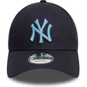marinbla-bojd-justerbar-keps-med-bla-logotyp-9forty-league-essential-fran-new-york-yankees-mlb-av-new-era
