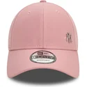 gorra-curva-rosa-ajustable-9forty-flawless-de-new-york-yankees-mlb-de-new-era