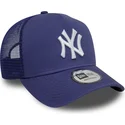new-era-new-york-yankees-mlb-9forty-a-frame-league-essential-lila-truckerkeps